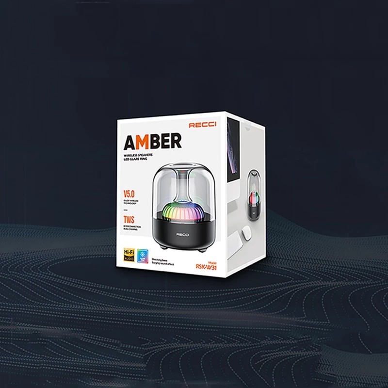  اسپیکر بلوتوثی دکوراتیو رسی مدل Amber 