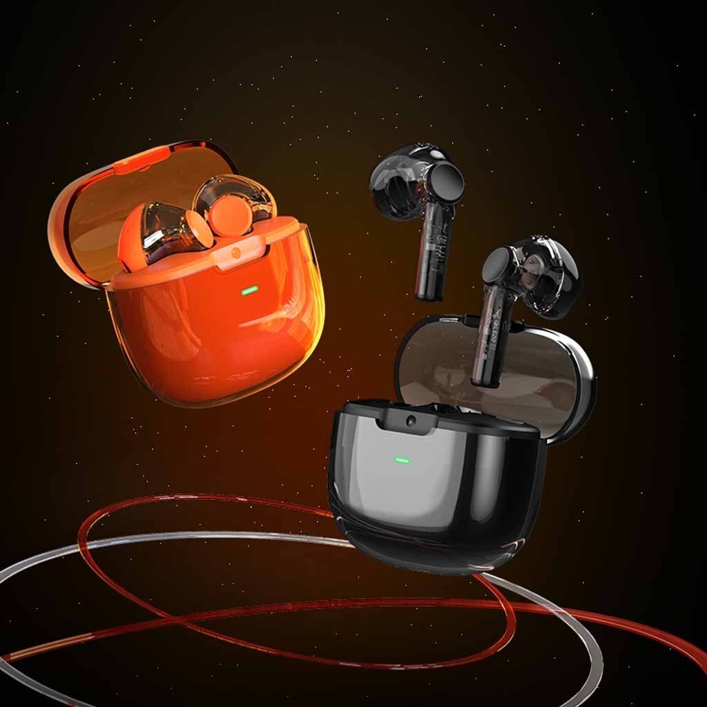  هندزفری بلوتوثی مدل آمبر (کهربا) RECCI REP-W50 Amber Wireless Earbuds 